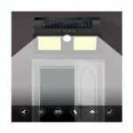 Lampe Solaire Murale 40 LED Puissant Avec Détecteur De Mouvement 8