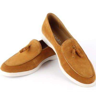 Mocassin CORVALLO Storm Daim Camel