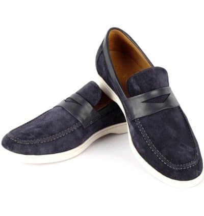 Mocassin CORVALLO Ovid Daim Bleu