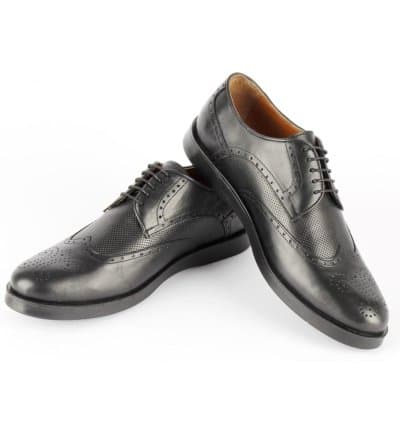 Derby CORVALLO Terrence Noir Cuir