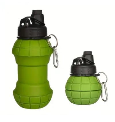 Gourde pliable en forme de grenade 550 ml