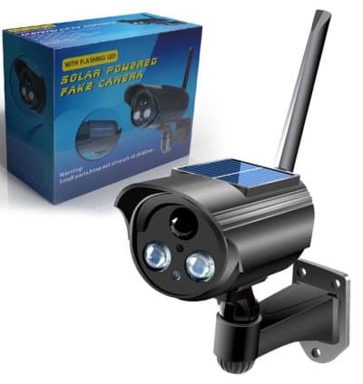 Lampe Solaire intelligente avec Suivi de Mouvement forme Caméras