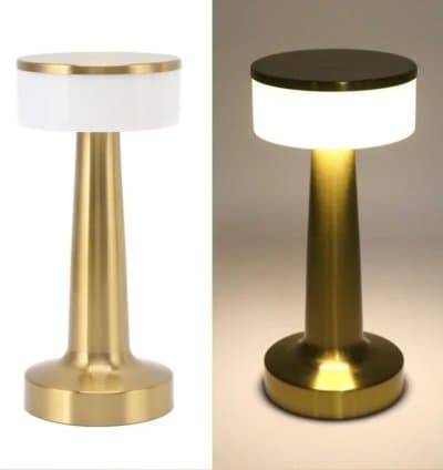 Lampe De Table Tactile Sans Fil Rechargeable