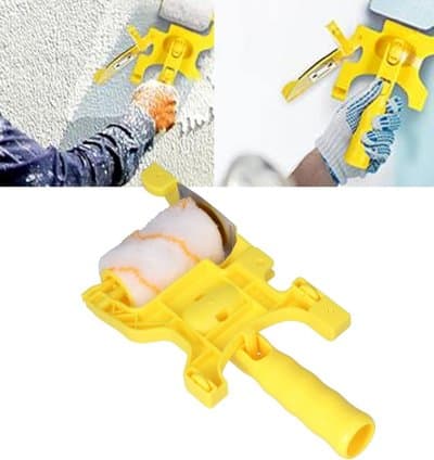 Rouleau à bordure multifonction – Brosse à peinture à main pour coupe propre