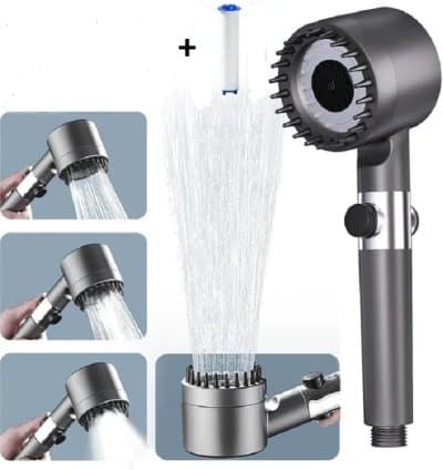 Pommeau De Douche Massant Avec Filtre Anti Calcaire