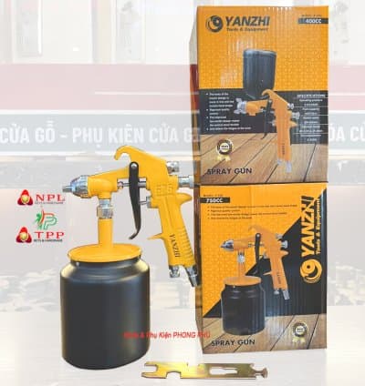 Pistolet de peinture pneumatique 750cc