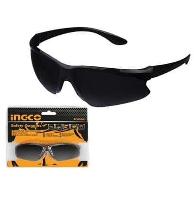 Lunettes De Sécurité Noires INGCO