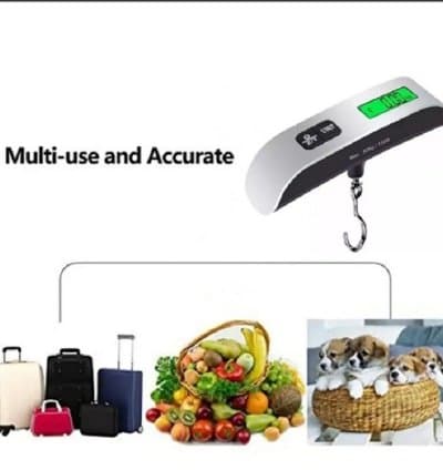 Balance De Bagages Électronique Max 50 Kg Écran LCD