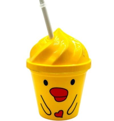 GOBLET AVEC PAILLE POUR ENFANT