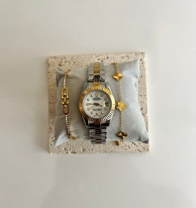Pack Montre + Gourmette + Bracelet