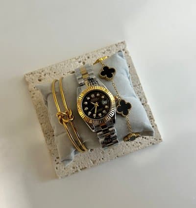 Pack Montre + Gourmette + Bracelet