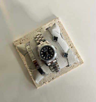 Pack Montre + Gourmette + Bracelet