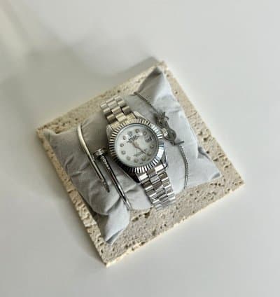 Pack Montre + Gourmette + Bracelet