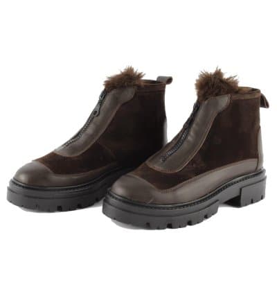 Bottine Femme Cuir Marron Clyde Certo