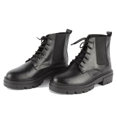 Bottine Femme Cuir Noir Willow Mario Milano