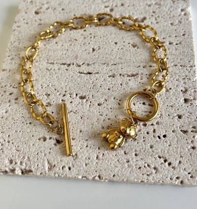 Bracelet Nounours En acier inoxydable
