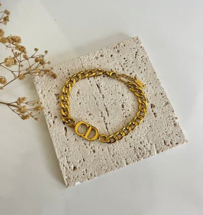 Bracelet CD En acier inoxydable