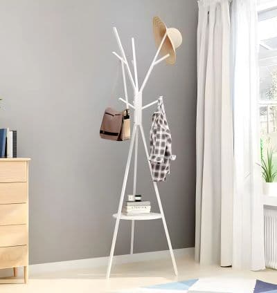Porte manteaux Arbre Blanc