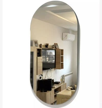 Miroir Ovale Sans Cadre 100/60cm