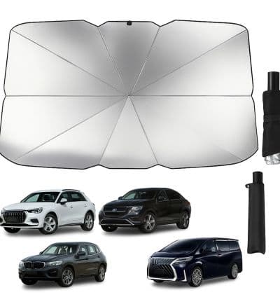 Parasol de Pare-Brise Pliable Professionnel Anti-UV & Anti-Chaleur
