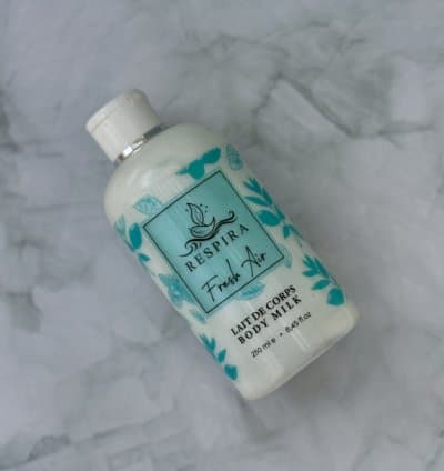 Lait de corps fresh air