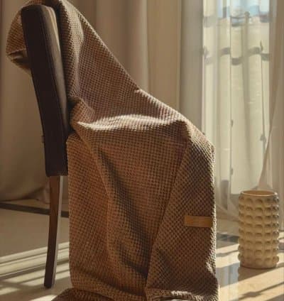 Plaids bouclettes
