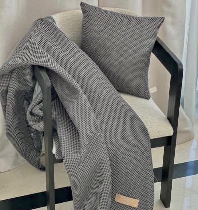 Plaids nid d’abeilles