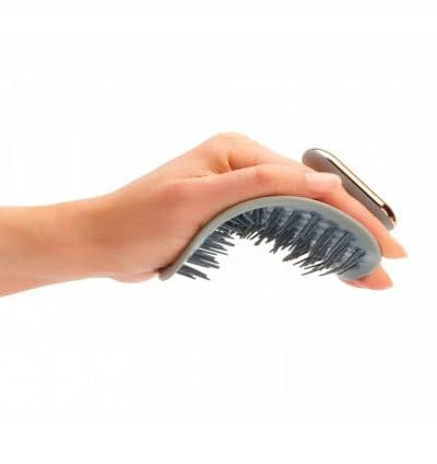 Brosse de massage vibrante pour cheveux
