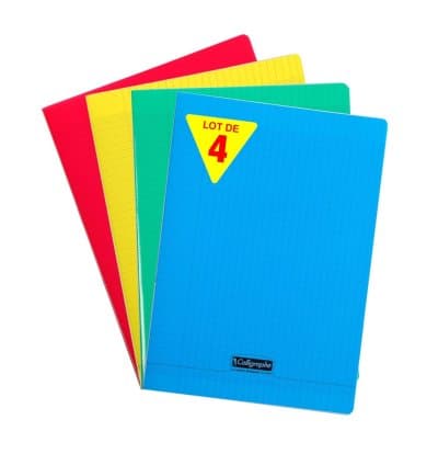 Lot De 4 Cahiers 48 ( 192 page)