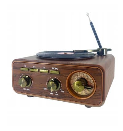 Radio Vintage Bluetooth Meier Md-1317BT