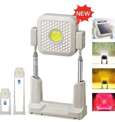 Projecteur led Solaire Télescopique