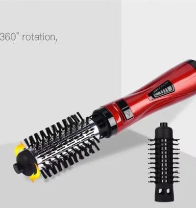 Brosses À Cheveux 2 EN 1 Rotative À Air Chaud