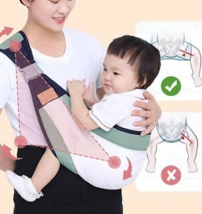 Porte-bébé respirant