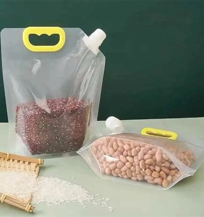 Lot de 3 Sac de rangement alimentaire de 3L