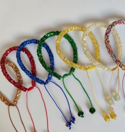 Bracelet paillettes