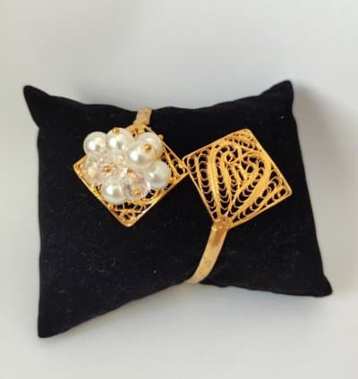 Bracelet lozange perle