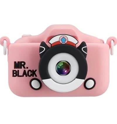Appareil Photo Numérique Pour Enfants Mr Black – Rose