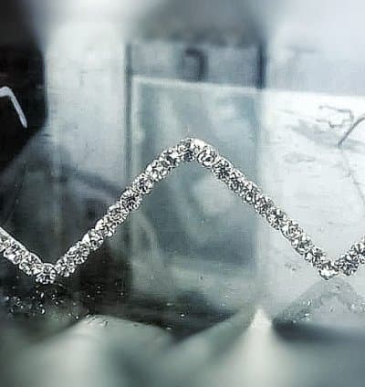 Strass Lunette en cristal swarovski