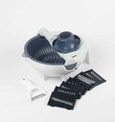 Machine salade blanche 9 pièce