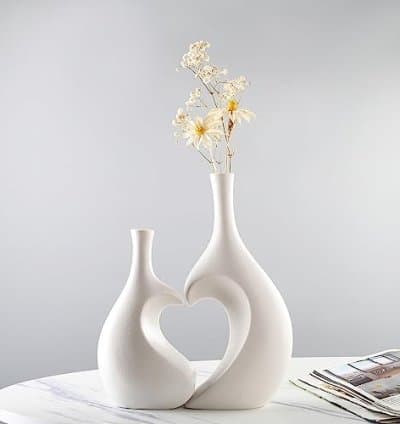 vase en forme de cœur