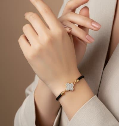Bracelet trèfle