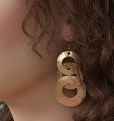 Boucles d'oreilles 3 ronds