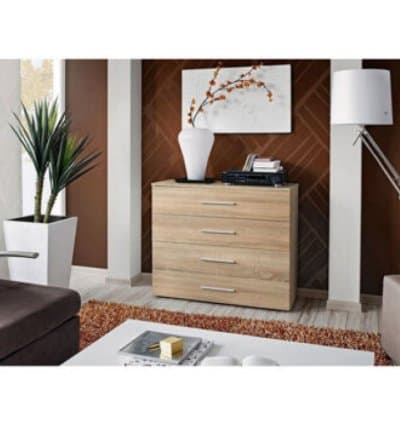 Commode avec 4 Tiroirs