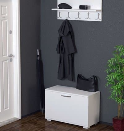 Porte Manteaux et Chaussures 2 en 1