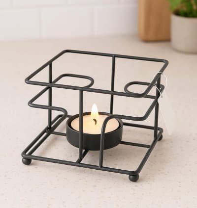 Chauffe plat en métal