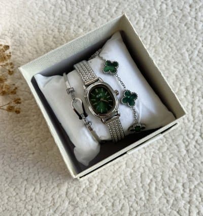 SEt 3 pieces Montre IEKE + Gourmet + bracelet