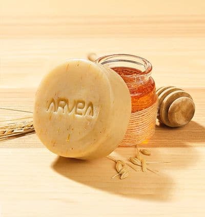 ARVEA Savon Miel et Son De Blé