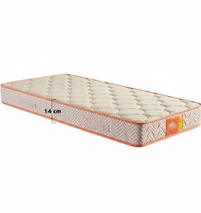 Matelas Mousse Matelassé 4 Étoiles 1 Place Hauteur 14 cm