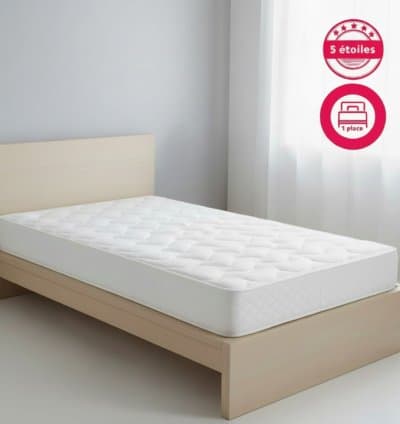 Matelas Confort 1 Place 5 étoiles