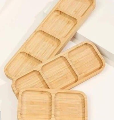 Set 3 plateaux bombo
